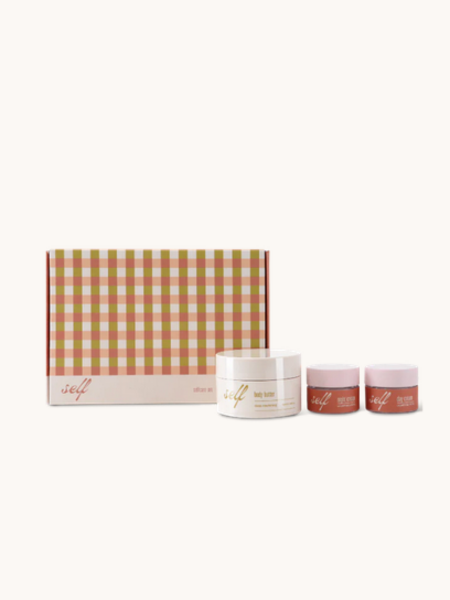 Self Selfcare set  (dagcrème, nachtcrème, body butter)