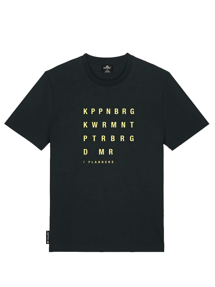 The Vandal T-shirt flanders zwart