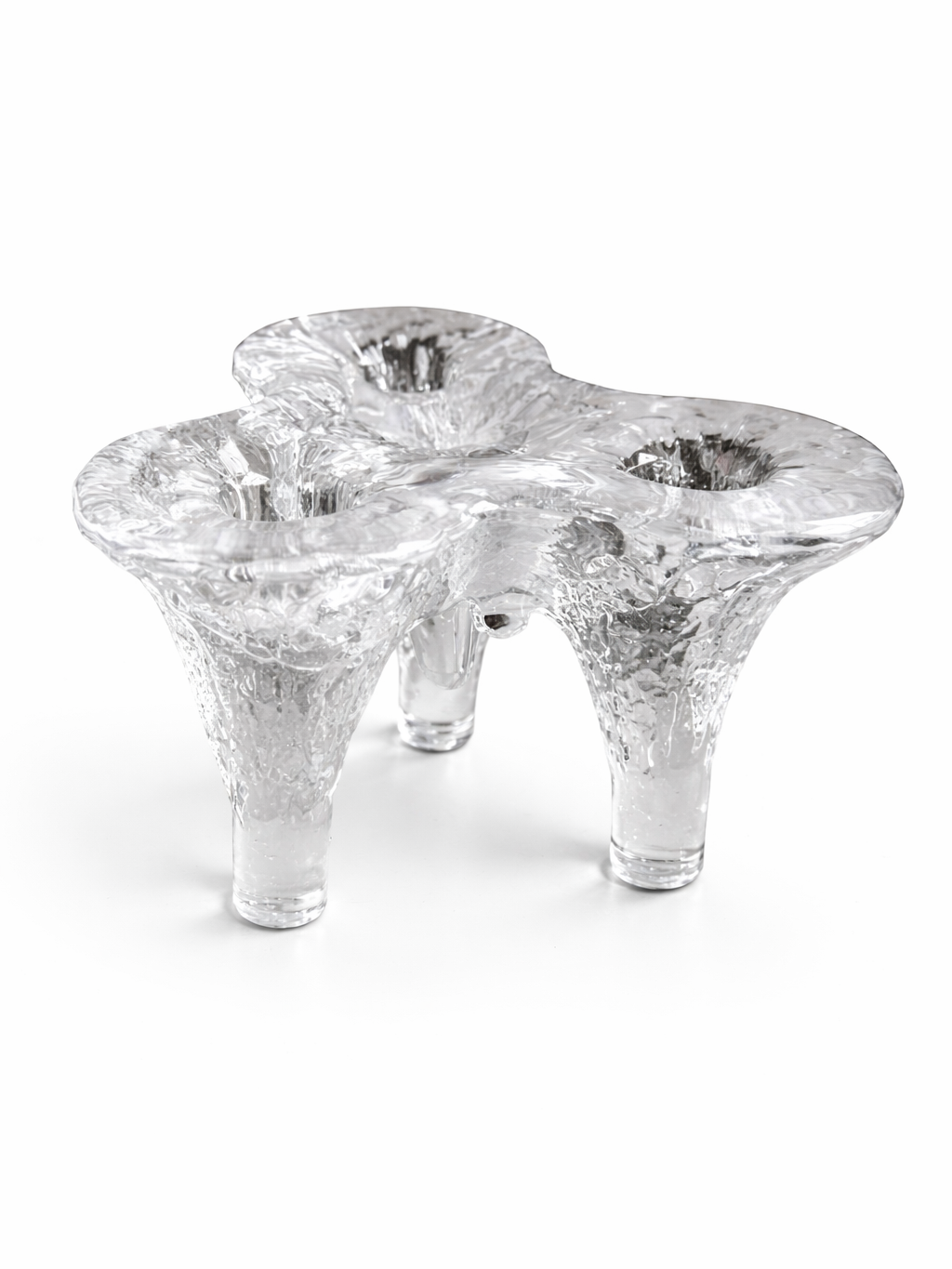 Vintage kaarshouder icicle kosta boda göran wärff jaren '70