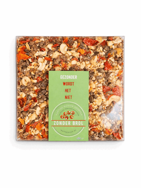 iKatoenger Granola zonder brol met tomaten