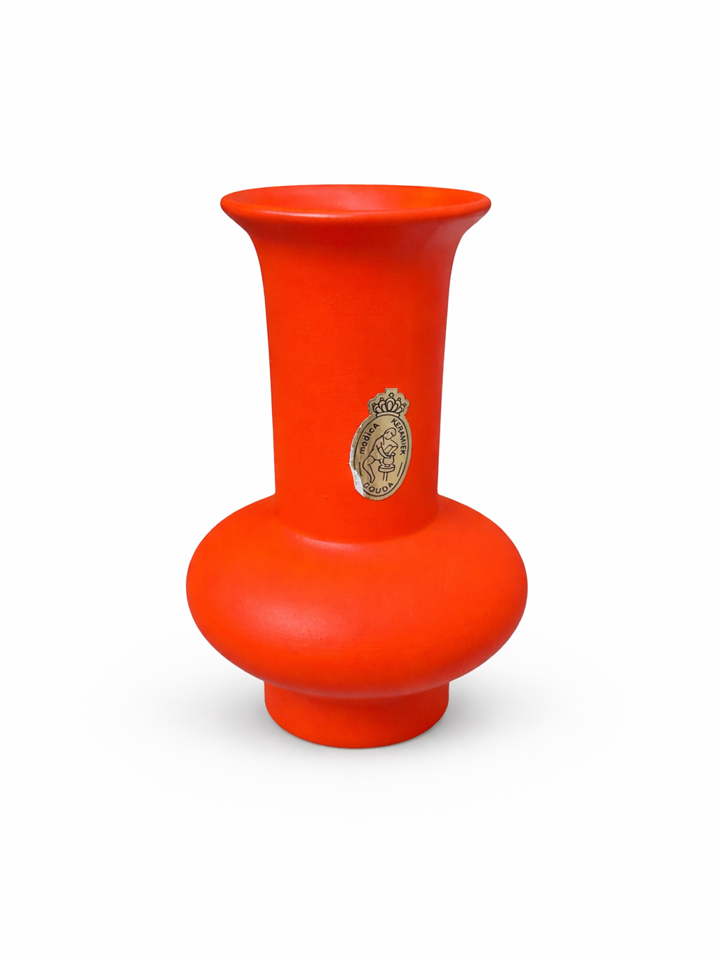 Vintage keramische vaas modica holland h15cm