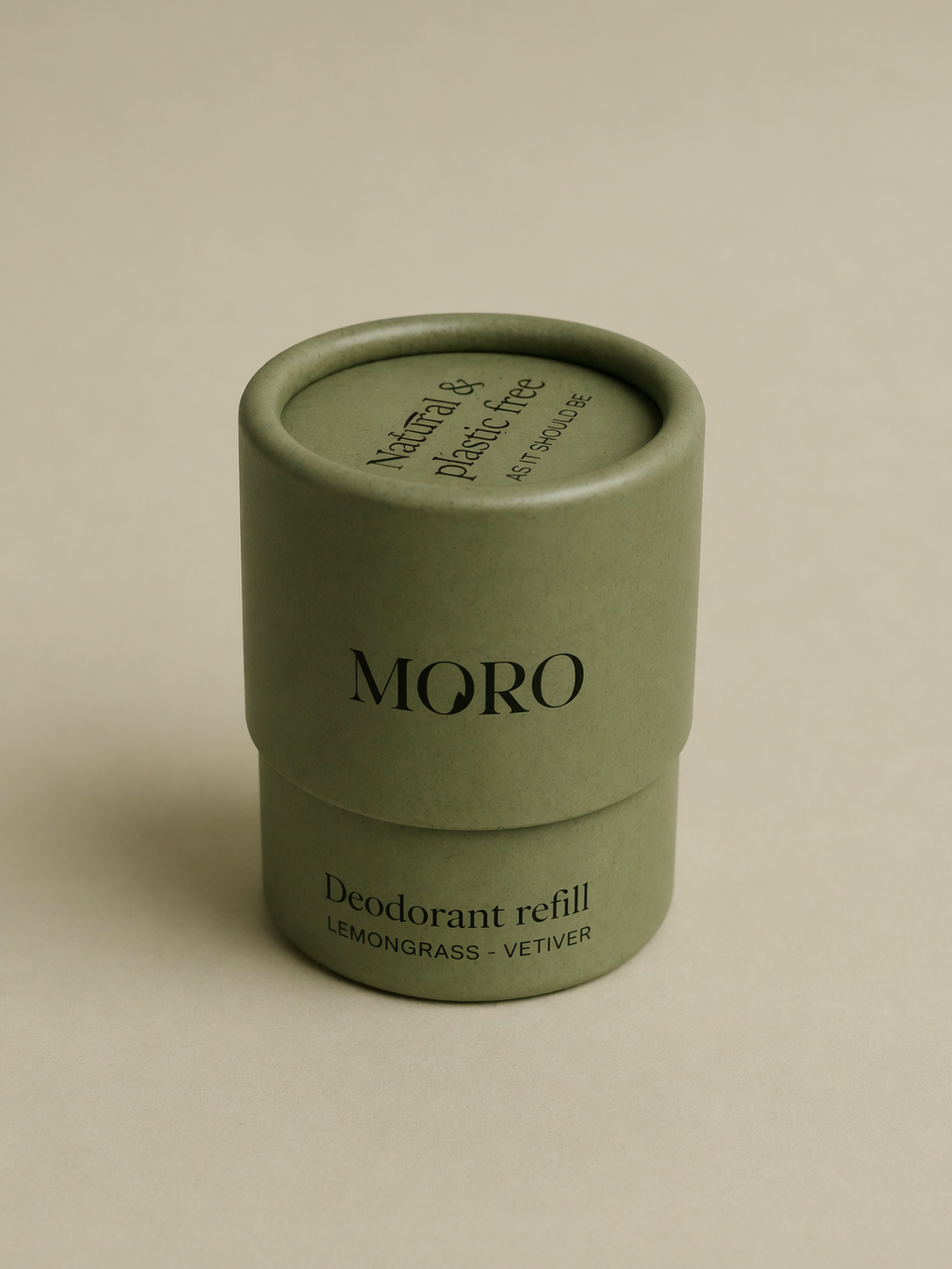 Moro Deodorant refill lemongrass vetiver