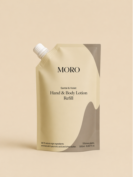 Moro Refill hand & body lotion santal violet