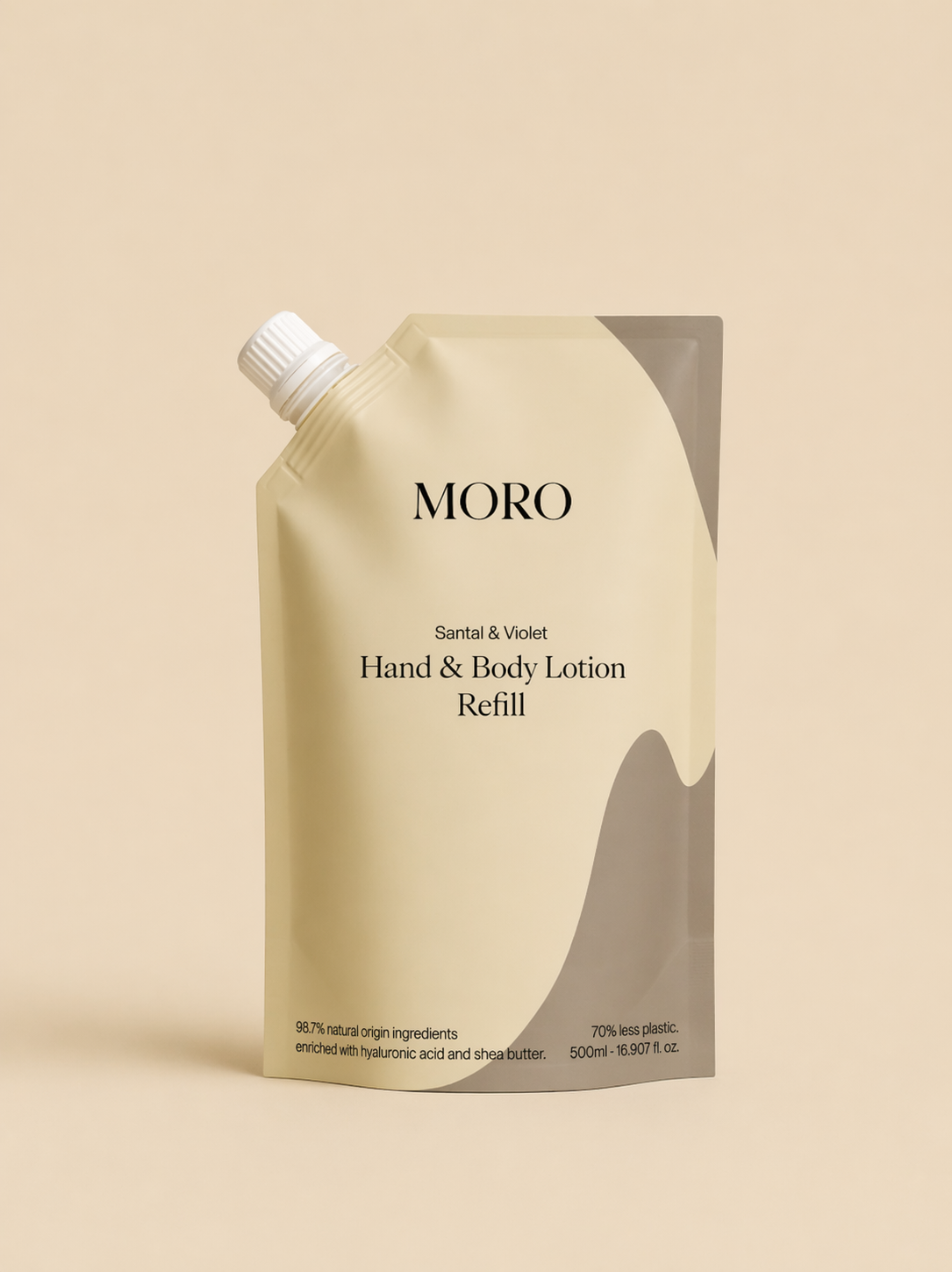 Moro Refill hand & body lotion santal violet