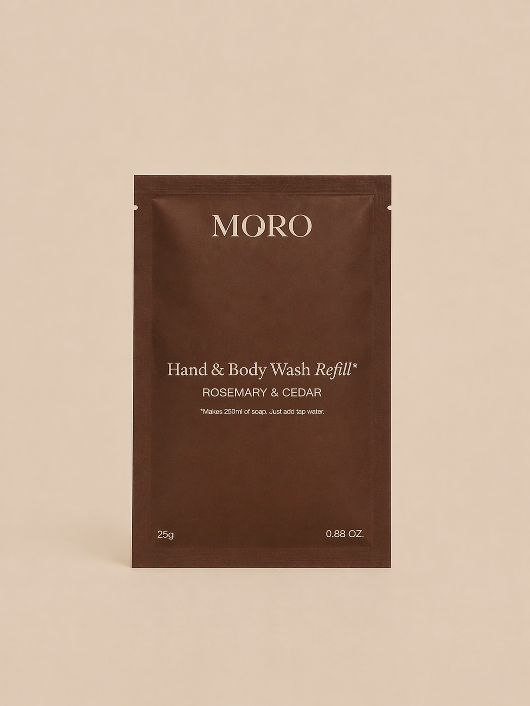 Moro Refill hand & body wash rosemary cedar