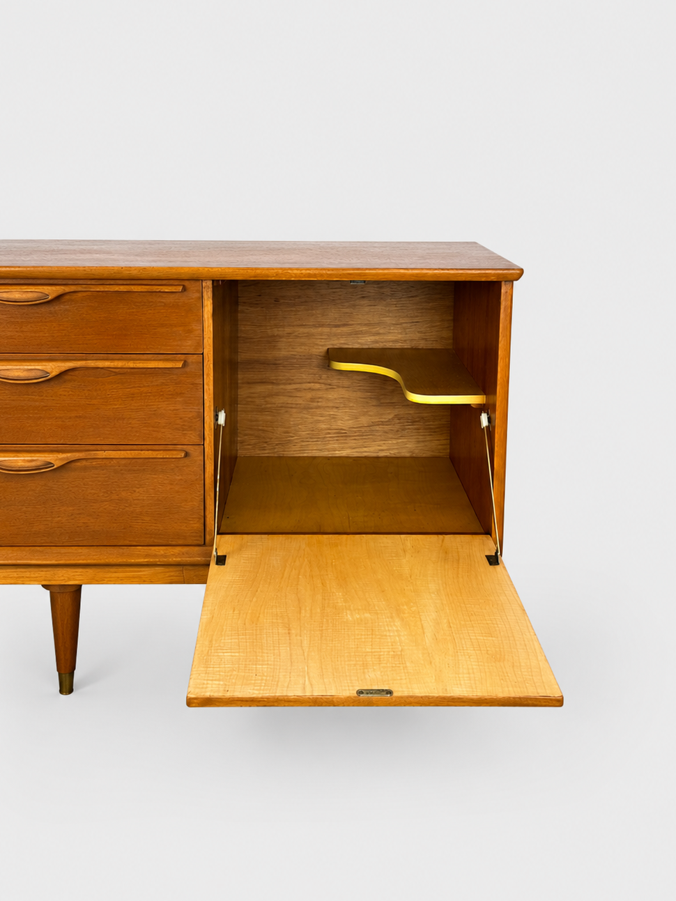 Vintage teak lowboard jentique jaren '60 UK