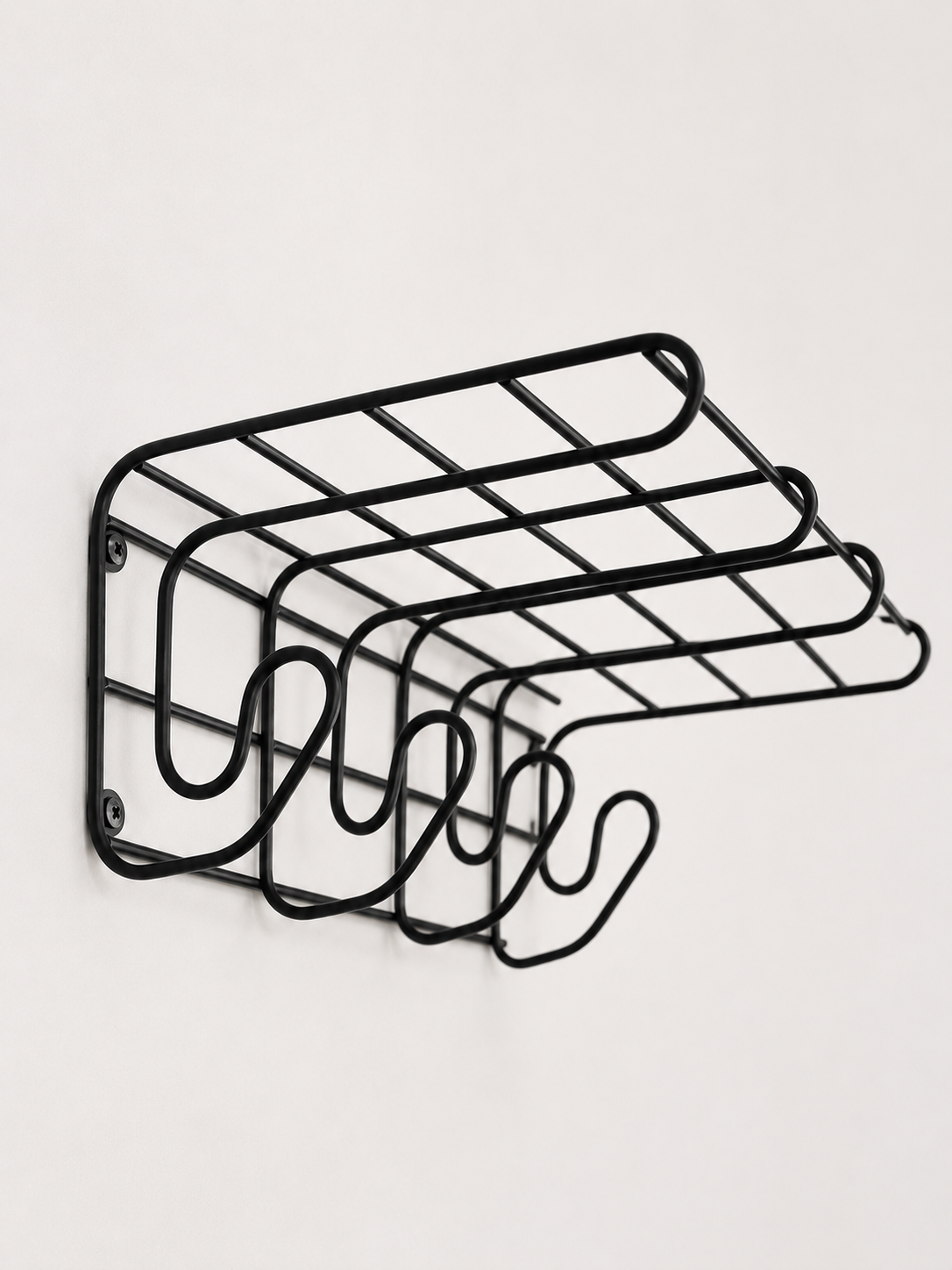 Vintage ikea kapstok fran 30x60xh19cm