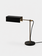 Vintage bureaulamp  zwart verstelbaar jaren '60