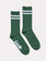 Aimo sustainable socks rib groen