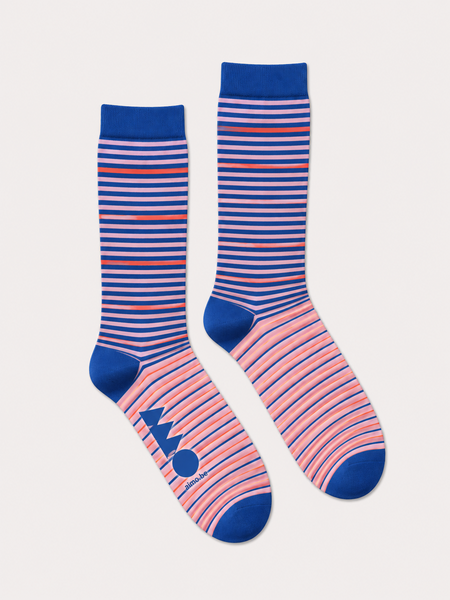 Aimo Sustainable socks pink blue