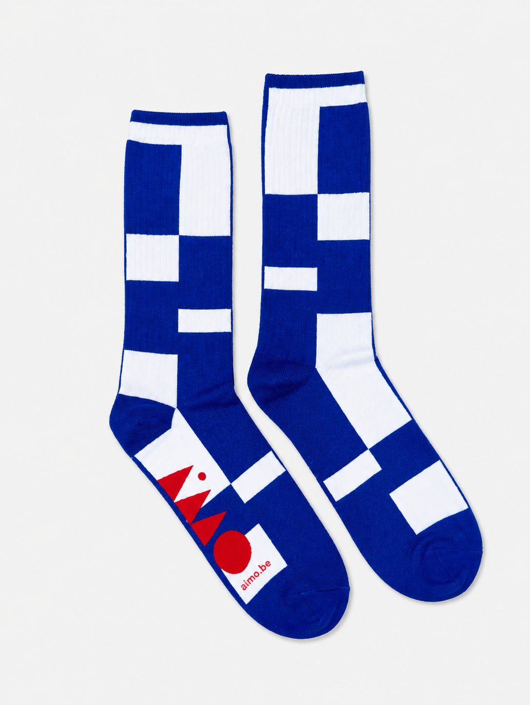 Aimo Sustainable socks bauhaus blue