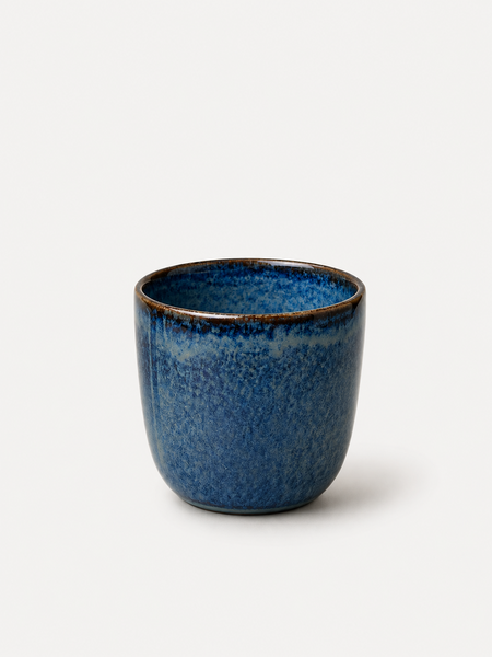 Ann Bortier Beker blauw klein