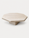 Salontafel travertin achthoek 37x115cm italie jaren '80