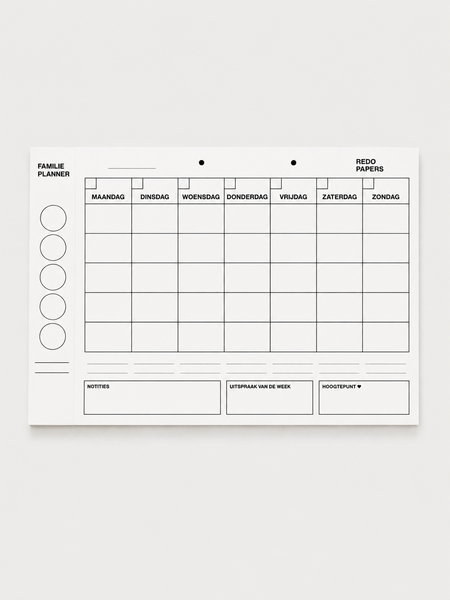 Redopapers Familieplanner