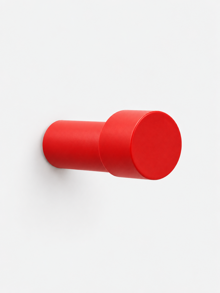 Zangra Muurhaak rood 5cm