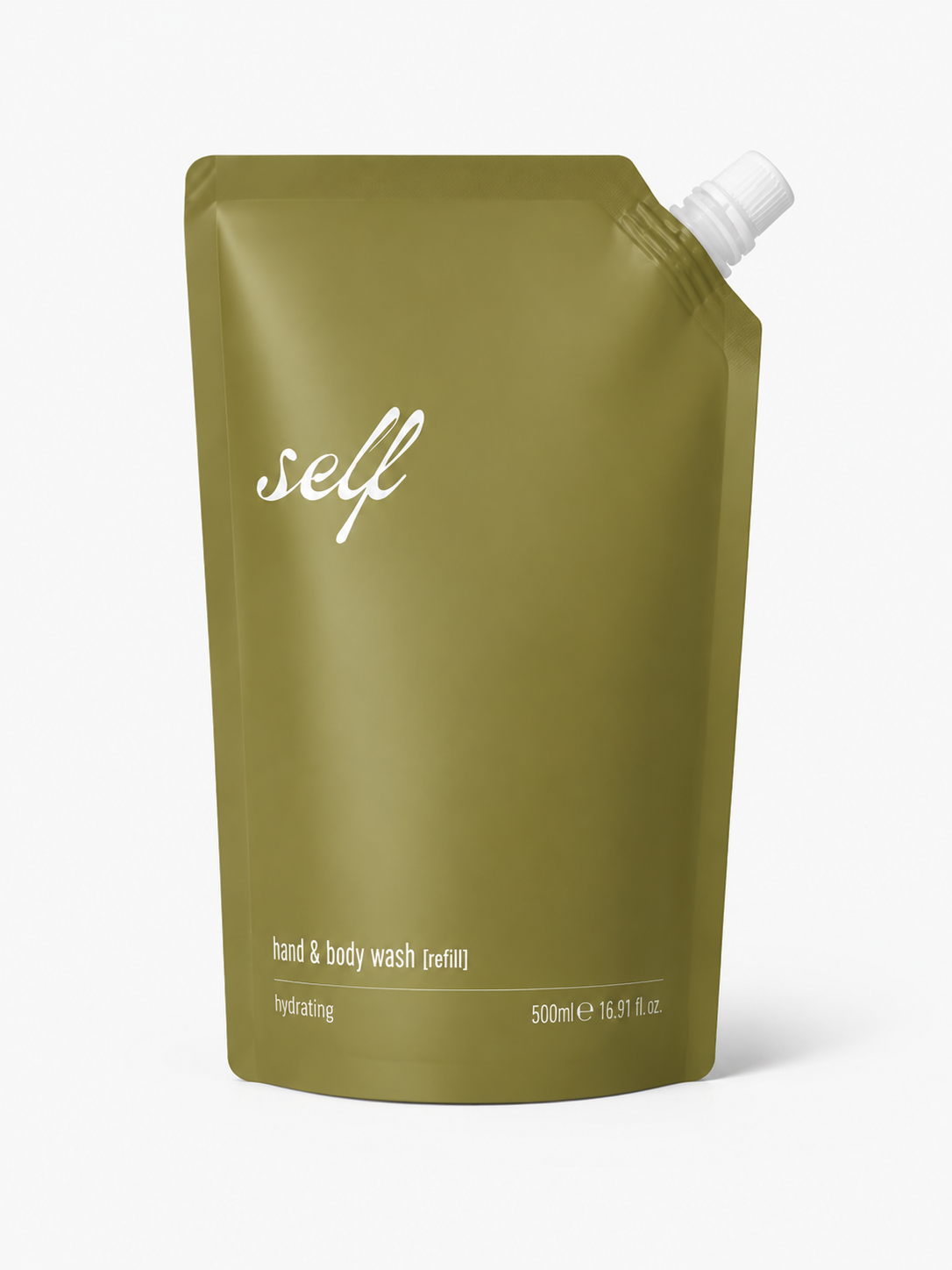 Self REFILL hydrating hand and bodywash