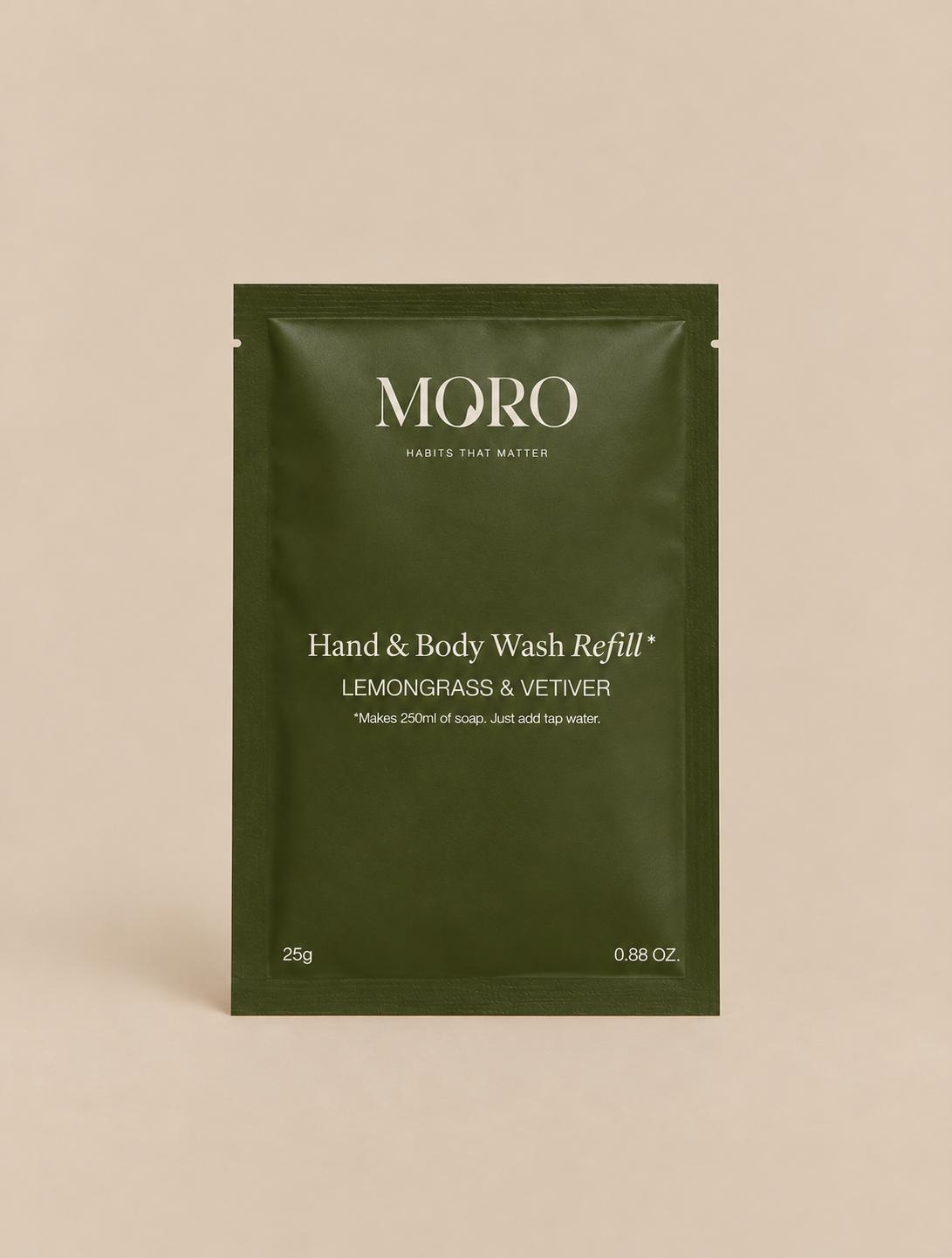 Moro Refill hand & body wash lemongrass vetiver