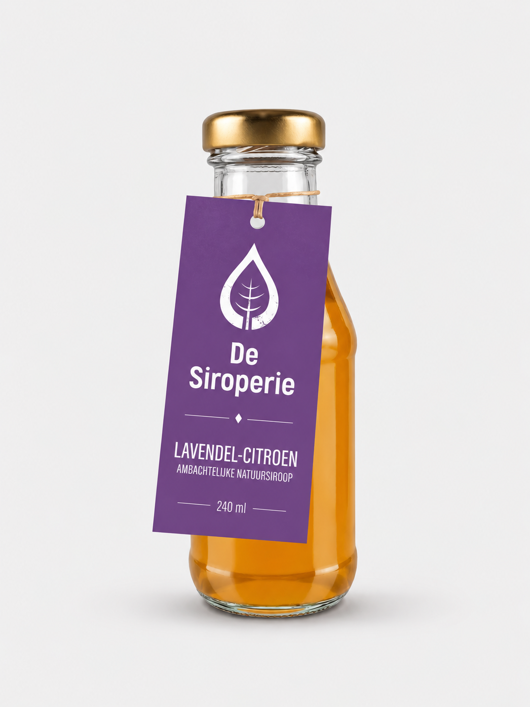 De Siroperie Siroop 240ml lavendel en citroen