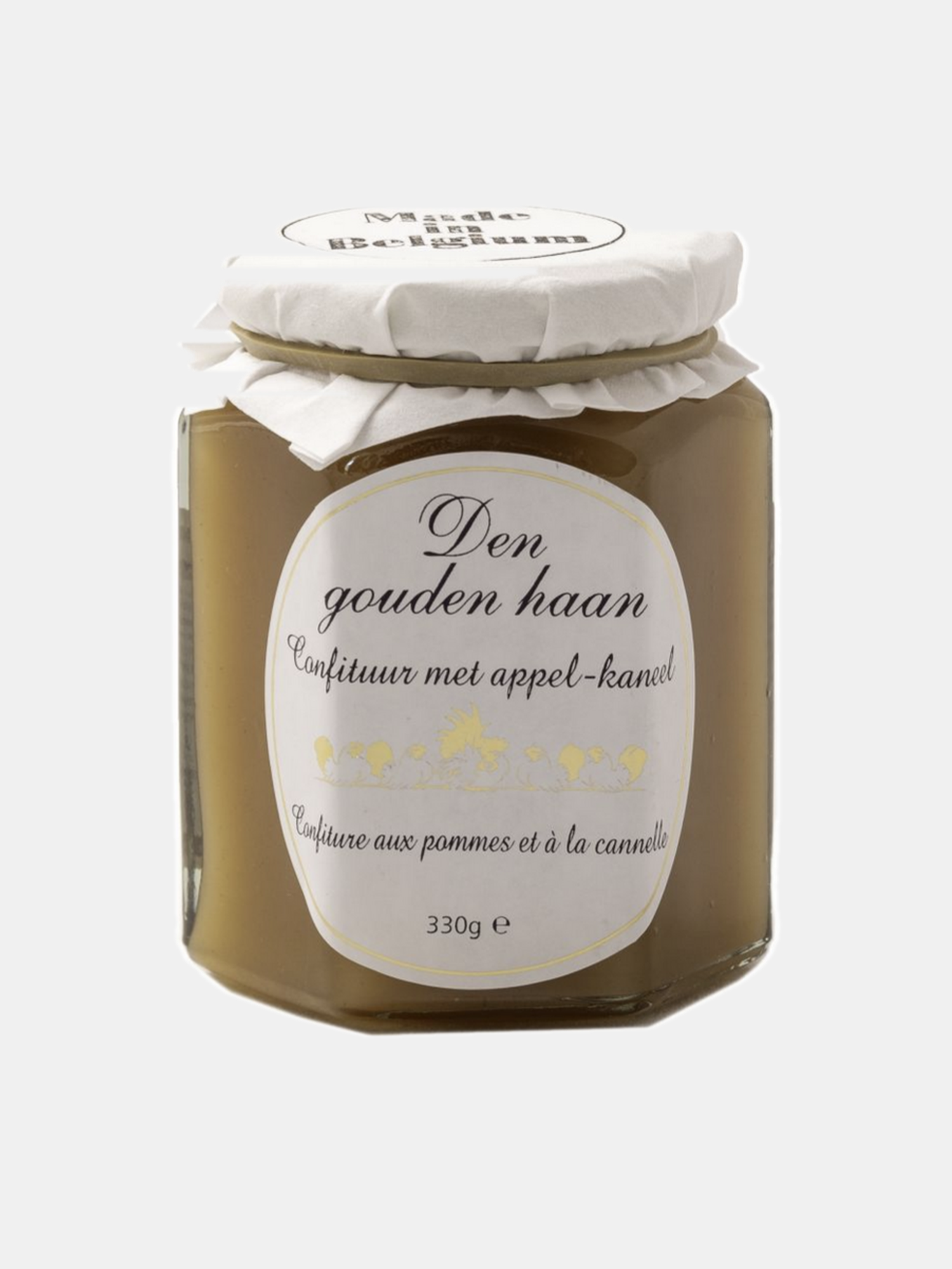 Den Gouden Haan Confituur met appel-kaneel 330g
