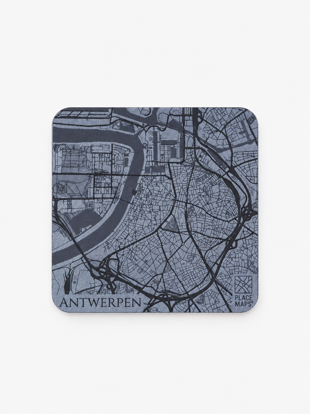 Placemaps Onderzetter kaart antwerpen