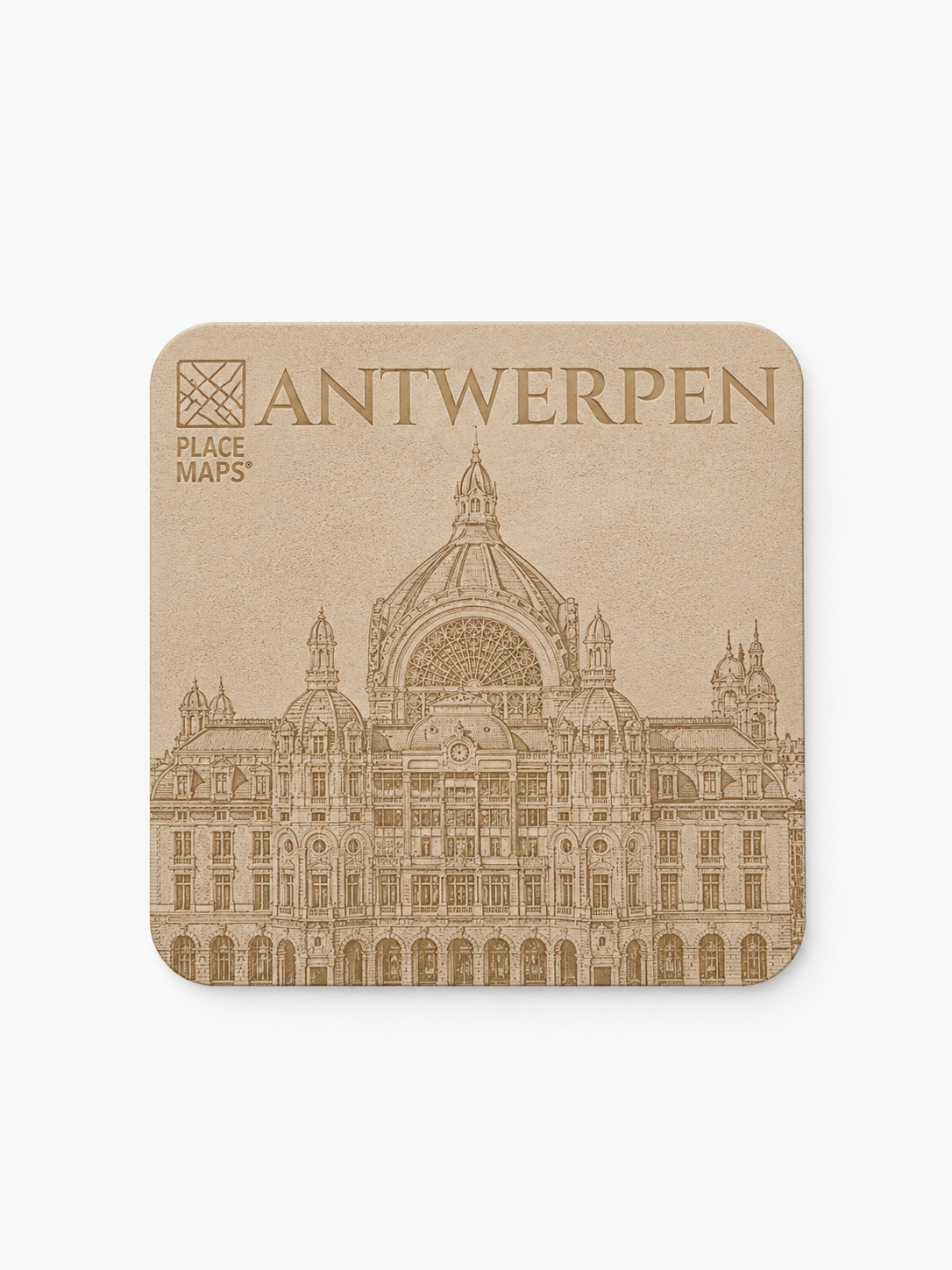 Placemaps Onderzetter station antwerpen