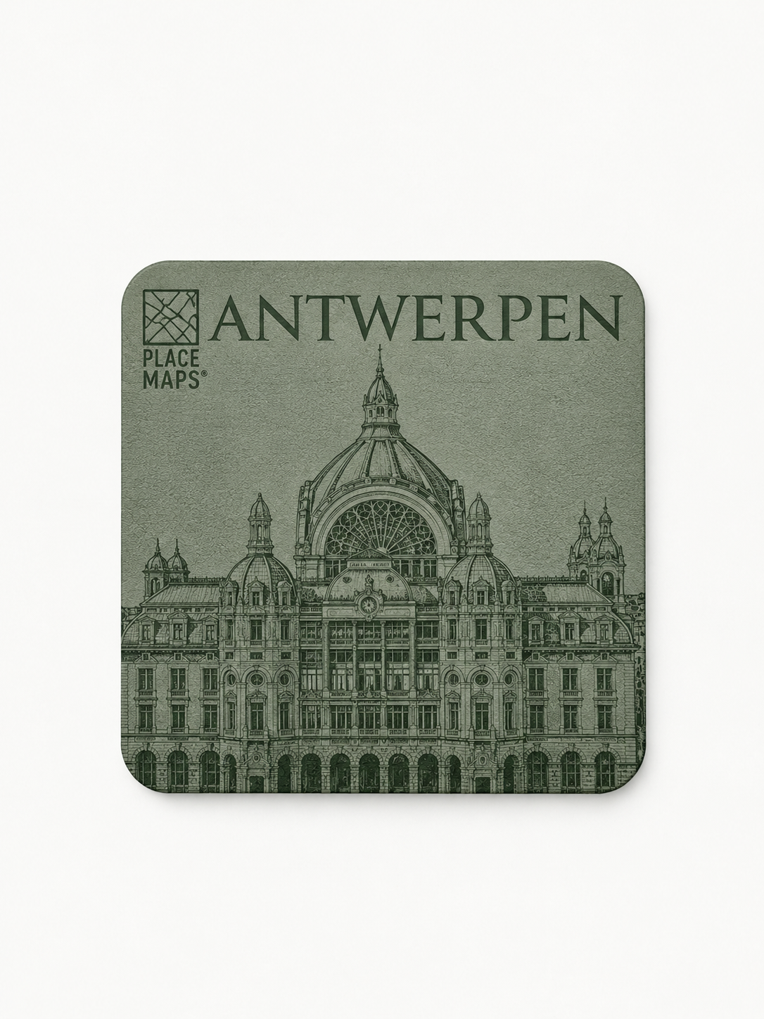 Placemaps Onderzetter station antwerpen