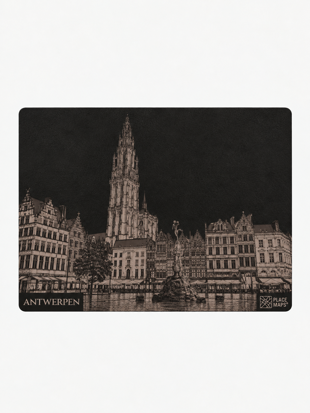 Placemaps Placemat kathedraal antwerpen