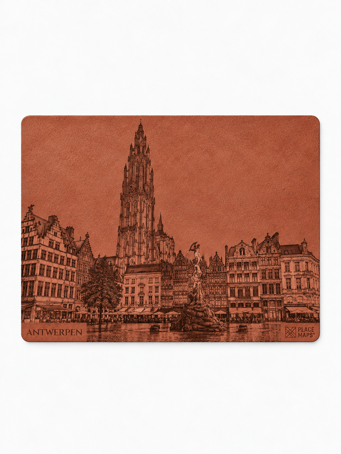 Placemaps Placemat kathedraal antwerpen