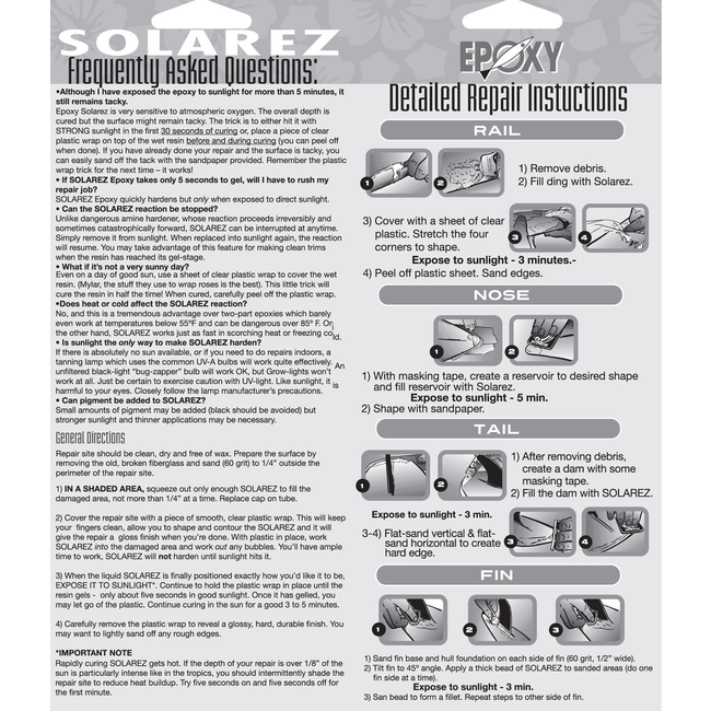 Epoxy Weenie Travel Kit