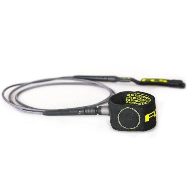 FCS - Freedom Leash - 6' - Charcoal/Green