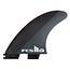 FCS II - Mick Fanning Neo Carbon - Black/Charcoal - Thruster Large