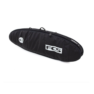 FCS Travel 1 Long Board - Black/Grey