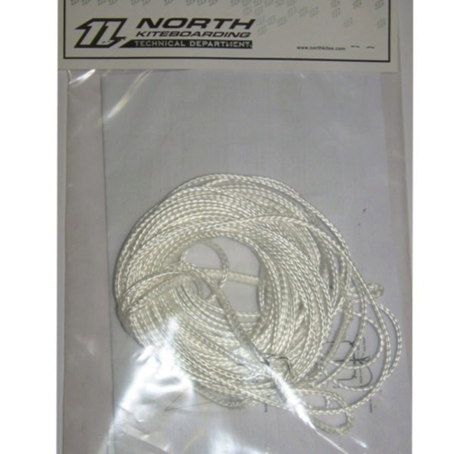 North Kiteboarding - 5th E pair white strong middle line 12m