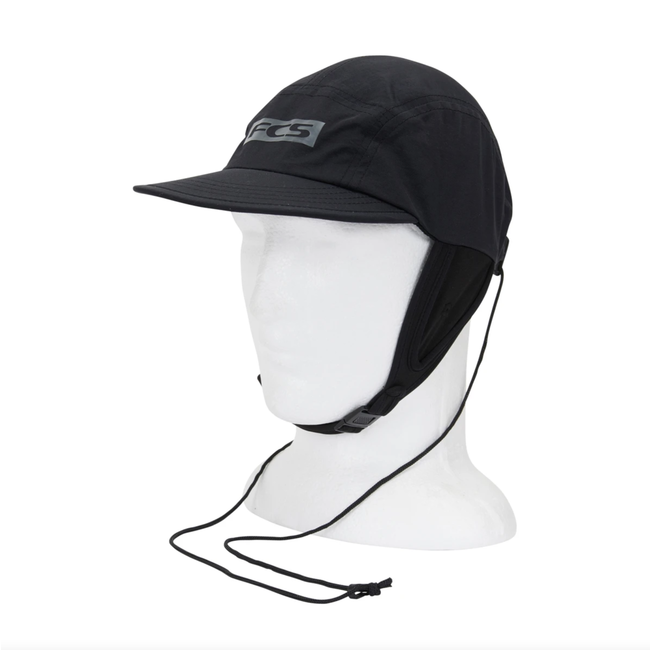 FCS- Essential Surf Cap Hat - Black - LG