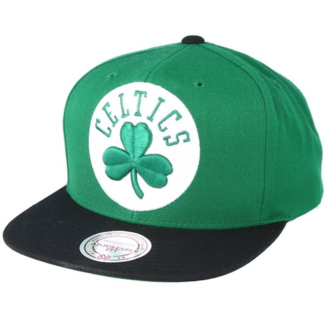 Mitchell & Ness - XL Logo Snapback - Boston Celtics