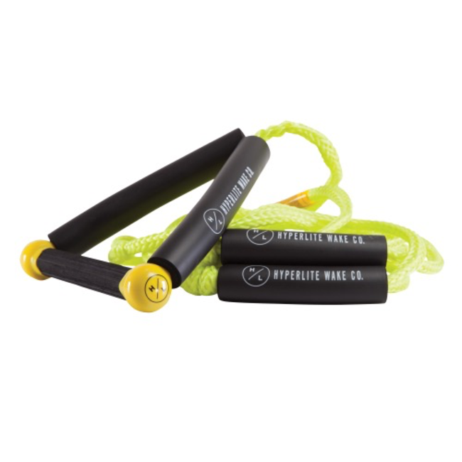 Hyperlite - 25' Surf Rope w/Handle - Yellow