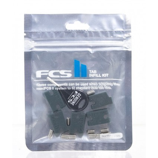 FCS Tab infill Kit (10 x screws + 5 x Tab Infills)