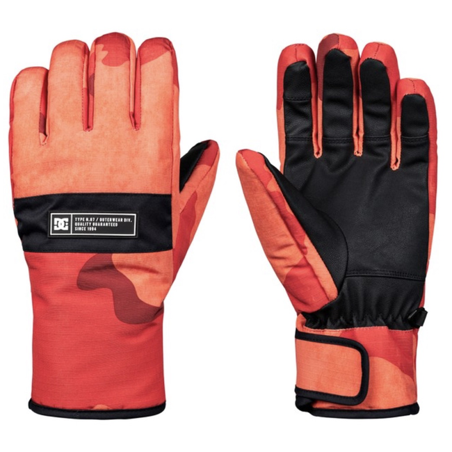 DC - Franchise Glove - Red/Orange