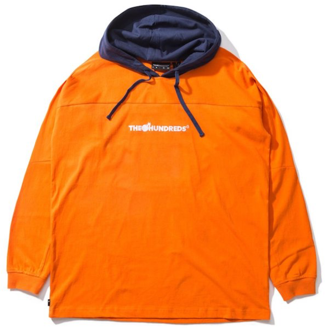 The Hundreds - Beach Hodded LS - Orange