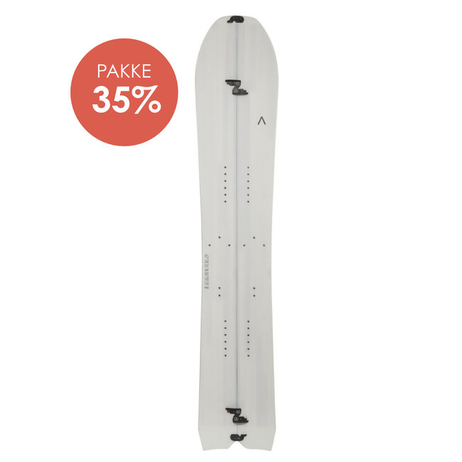 Fjell - MTN1542S Splitboard White/Black - 160cm