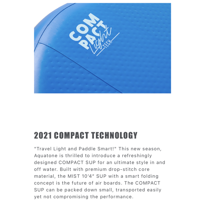 Mist Compact 10'4 X 32 SUP pakke |  Åre, pumpe, bag og finne inkludert.