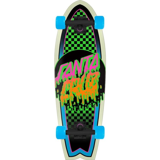 Santa Cruz - Rad Dot Shark Cruzer  - 8.8x27.7"