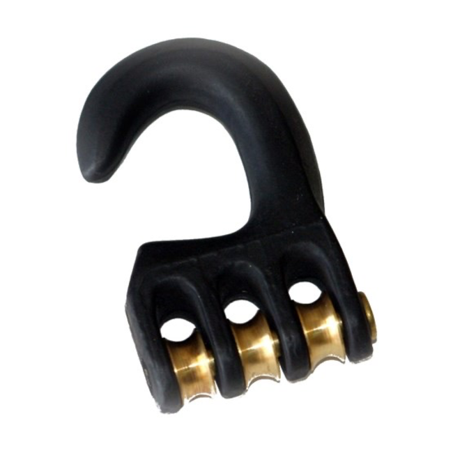 Unifiber - Hook 3 pulley utveksling krok 1:6 nedhal 20mm