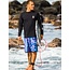 Volcom - DEADLY STONES LONG SLEEVE UPF 50 RASHGUARD - Black