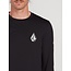 Volcom - DEADLY STONES LONG SLEEVE UPF 50 RASHGUARD - Black