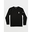 Volcom - DEADLY STONES LONG SLEEVE UPF 50 RASHGUARD - Black