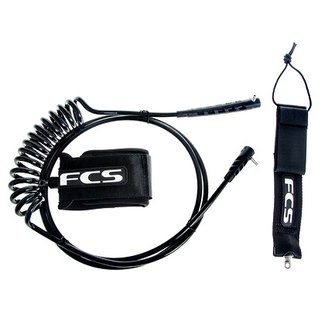 FCS 7' SUP Reg Essential Leash - Black