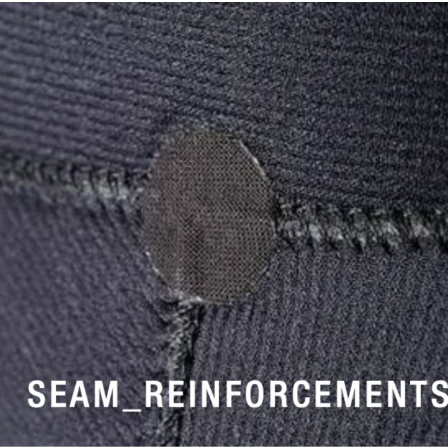 Capture Front Zip 4/3 - Steel Blue/Red/Black