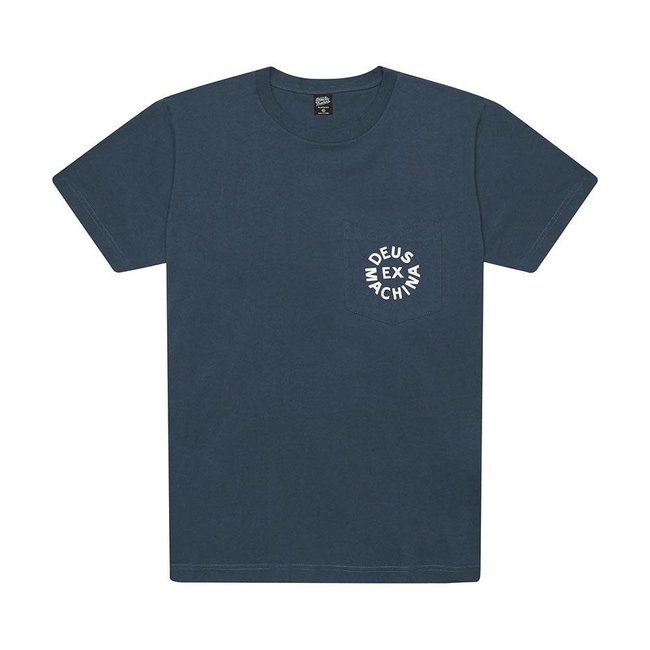 Deus - Pocket Logo Tee - Navy