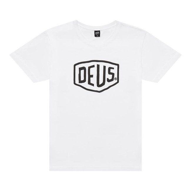 Deus - Shield Tee - White